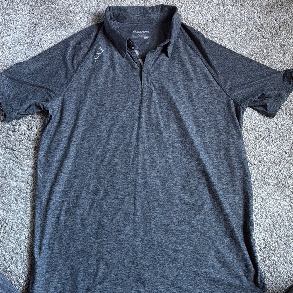 Men's Gray Polo Shirt